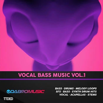 [回响重拍电子舞曲人声采样]DABRO Music Vocal Bass Music [WAV]（837Mb）