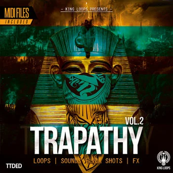 [嘻哈RnB素材]King Loops Trapathy Vol 1 and Vol 2 [WAV, MiDi]（545Mb）