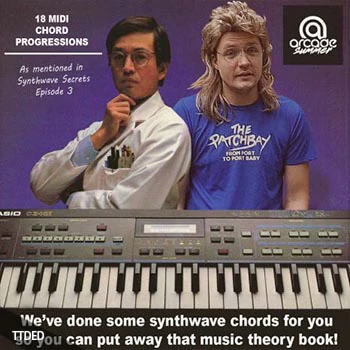 [MiDi素材Retro]Arcade Summer Chords Pack 1（4Kb）