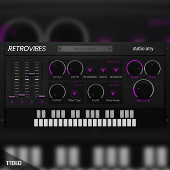 [80年代复古氛围虚拟采样乐器插件]Audiolatry RetroVibes [WiN, MacOSX]（3.06Gb）
