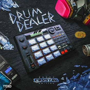 [嘻哈说唱Trap采样]2DEEP Drum Dealer Crystal Edition [WAV]（124Mb）