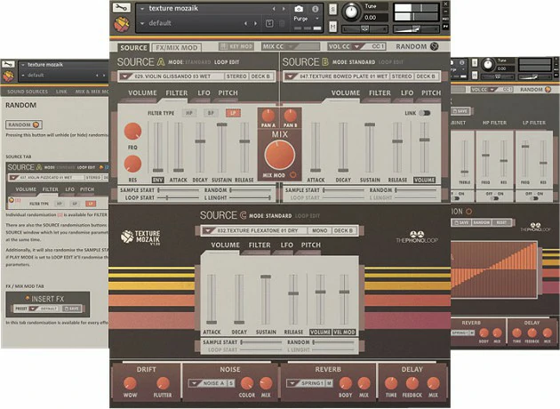 ThePhonoLoop Texture Mozaik For NATiVE iNSTRUMENTS KONTAKT-DISCOVER