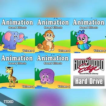 [创意好莱坞边缘动漫音效]Hot Ideas The Hollywood Edge Sound Effects Library Animation Sound Effects FULL [WAV]（377Mb）