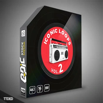 [嘻哈说唱Breakbeat采样]Epic Stock Media Iconic Loops Vol.2 [WAV]（139Mb）