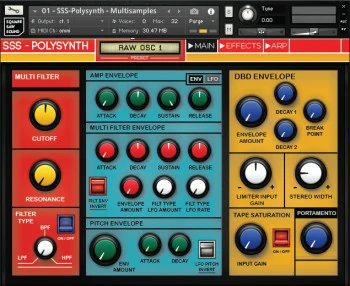 Square Saw Sound SSS-Polysynth KONTAKT