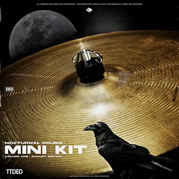 [嘻哈说唱鼓采样包]Nokturnal Drums Mini Kit Volume 1 [WAV]（7Mb）