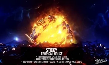 StiickzZ Sticky Tropical House WAV LENNAR DiGiTAL SYLENTH1 XFER RECORDS SERUM ABLETON LiVE FL STUDiO TEMPLATE-DISCOVER