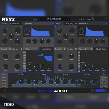 [键盘钢琴乐器插件]Channel Robot Accent Audio KEYz v1.0.0 [WiN, MacOSX]（696Mb）