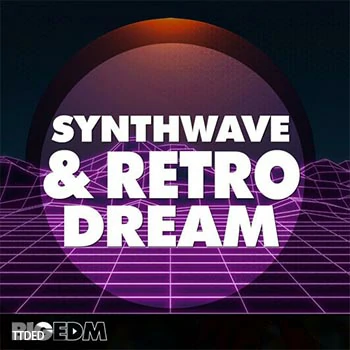 [Synthwave怀旧合成器浪潮素材+Serum预置Spire预置]Big EDM Synthwave and Retro Dream [WAV, MiDi]（595Mb）