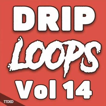 [嘻哈陷阱采样]DiyMusicBiz Drip Loops Vol.14 [WAV]（40Mb）