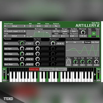 [音频工具合成器]Sugar Bytes Artillery2 v2.3.2 [WiN, MacOSX]（20Mb）
