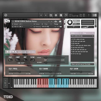 [日本民族人声音源]Bela D Media Native Voice Sora [KONTAKT]（77Mb）