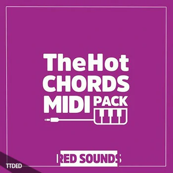 [电子舞曲流行奇幻贝斯MiDi素材]Red Sounds The Hot Chords MIDI Pack（6Mb）