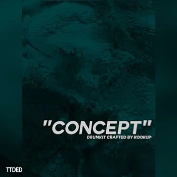 [MiDi素材嘻哈陷阱鼓组808]KOOKUP Concept Drumkit（2Mb）