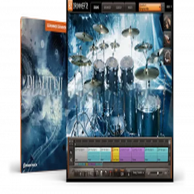 前卫硬摇滚和金属鼓 – Toontrack Duality II EZX
