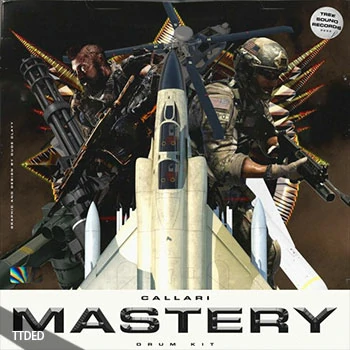 [Trap嘻哈陷阱鼓采样包]Callari Mastery Drum Kit [WAV]（87Mb）