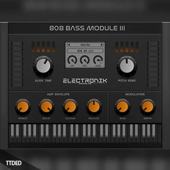 [808低音合成器]Electronik Sound Lab (BeatMaker) 808 Bass Module III v3.4.0 [WiN, MacOSX]（735Mb）