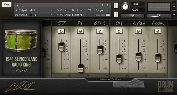 Drumforge – Cameron Mizell Expansion KONTAKT