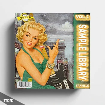 [灵魂氛围嘻哈采样]Fikon Records Fraxille Sample Library Vol.1 [WAV]（585Mb）