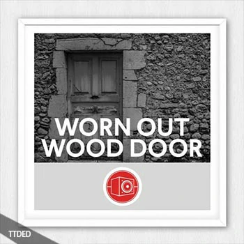 [木门FX音效采样]Big Room Sound Worn Out Wood Door [WAV]（81Mb）