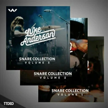 [怀旧打击军鼓采样包]Luke Anderson Snare Collection Bundle [WAV]（15Mb）