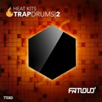 [Trap陷阱鼓组素材]FatLoud Heat Kits Trap Drums 2 [WAV, AiFF]（21Mb）