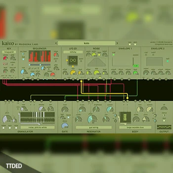 [半模块化合成器]Madrona Labs Kaivo v1.9.4 [WiN]（101Mb）