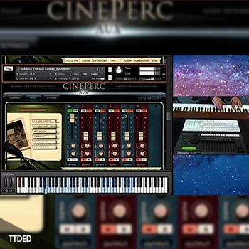 [影视交响打击乐音源]Cinesamples CinePerc AUX v1.1 [KONTAKT]（11.62Gb）