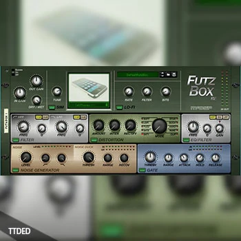 [复古镶边失真低保真效果器插件]Reason RE McDSP FutzBox v1.0.4 [WiN]（172Mb）