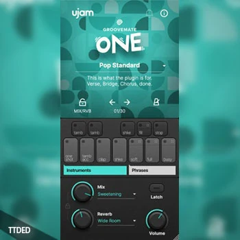 [流行乐律动打击乐音源插件]UJAM Groovemate ONE v1.0.0 [WiN]（56Mb）