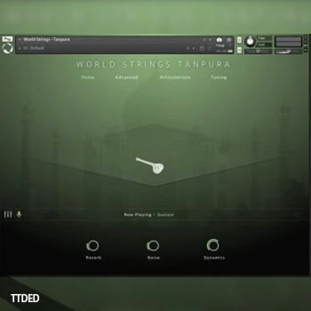 [印度民族普拉琴Tanpura音源]Evolution Series World Strings Tanpura v1.0.0 [KONTAKT]（4.46Gb）