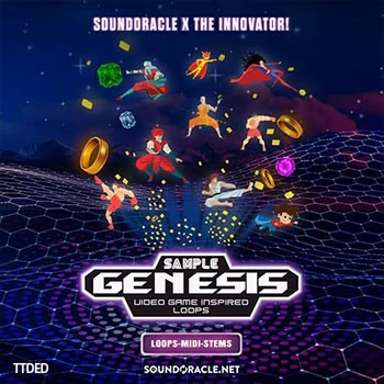 [怀旧灵魂嘻哈素材]Sound Oracle Sound Kits Sample Genesis (Deluxe Edition) [WAV, MiDi]（274Mb）