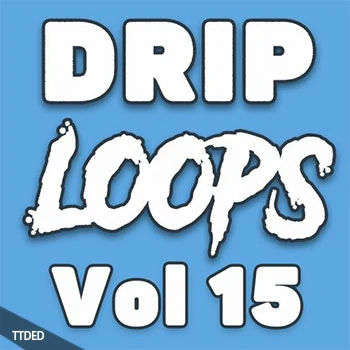 [嘻哈陷阱采样]DiyMusicBiz Drip Loops Vol.15 [WAV]（29Mb）