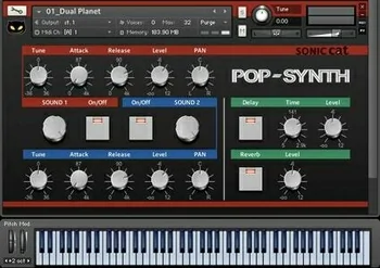 Sonic Cat Pop Synth KONTAKT