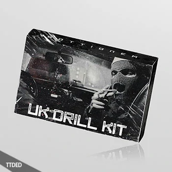 [嘻哈陷阱采样FL工程模板混音预置]Gottionem UK Drill Kit [WAV]（94Mb）