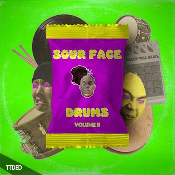 [HipHop嘻哈说唱采样]Drivensounds Sour Face Drums Volume 2 [WAV]（23Mb）