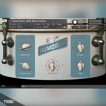 [鼓组音源]Modwheel Humdrum [KONTAKT]（1.7Gb）