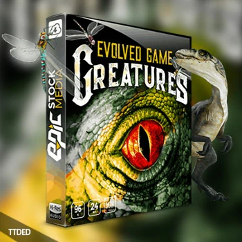 [进化游戏生物FX采样]Epic Stock Media Evolved Game Creatures [WAV]（130Mb）