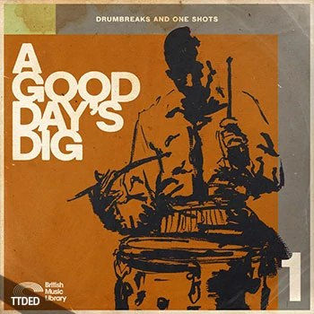 [Breakbeat嘻哈鼓组采样]British Music Library A Good Days Dig [WAV]（246Mb）
