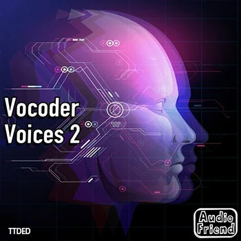 [电子乐人声采样]AudioFriend Vocoder Voices 2 [WAV]（70Mb）