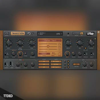 [弹簧混响效果器]u-he Twangstrom v1.0.1.12092 CE [WiN]（16Mb）