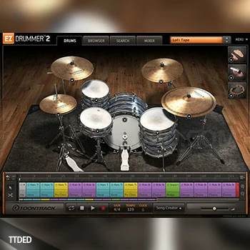 [EZdrummer2核心音色庫]Toontrack EZdrummer 2 Core Library v1.1.2 [WiN, MacOSX]（79Mb）
