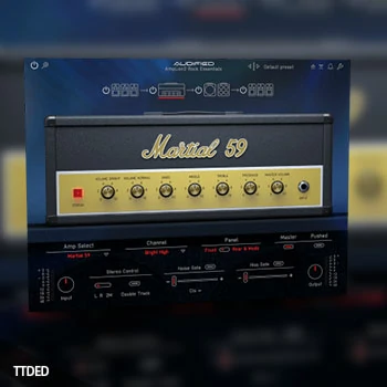 [摇滚吉他建模放大器插件]Audified AmpLion 2 Rock Essentials v2.0.0 [WiN]（111Mb）