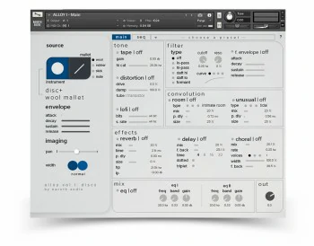 Naroth Audio Alloy Vol I: Discs KONTAKT-DECiBEL