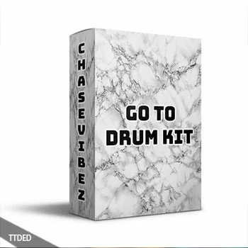 [嘻哈陷阱鼓组素材]Chase Vibez Go To Drum Kit [WAV, MiDi]（36Mb）