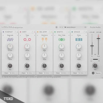 [多重效果器插件]Excite Audio Lifeline Expanse v1.1.0 Regged [WiN, MacOSX]（46Mb）