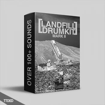 [嘻哈说唱陷阱鼓采样包]Landfill Drum Kit Mark II [WAV]（17Mb）