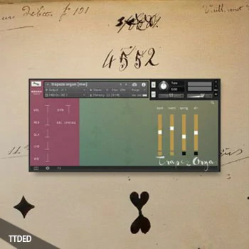 [复古风琴音源]Wrongtools Trapeze Organ [KONTAKT]（458Mb）