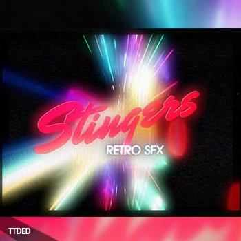 [复古影视动态科幻灵感FX音效采样]Ezra Cohen Retro Stingers SFX [WAV]（75Mb）