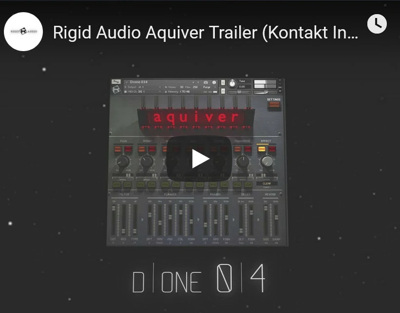 Rigid Audio Aquiver v1.2 KONTAKT